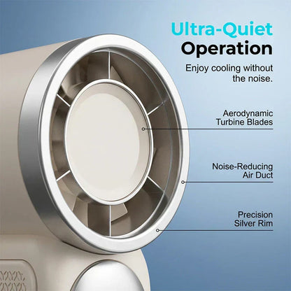 🥳2026 HOT SALE🥳💞50K+ SOLD!💨❄️ 50% OFF! Turbo Handheld Fan – 16900 RPM, 6 speeds, LED display. 3000mAh battery, 10.7hrs cooling. Pocket‑sized power! 🌬️✨