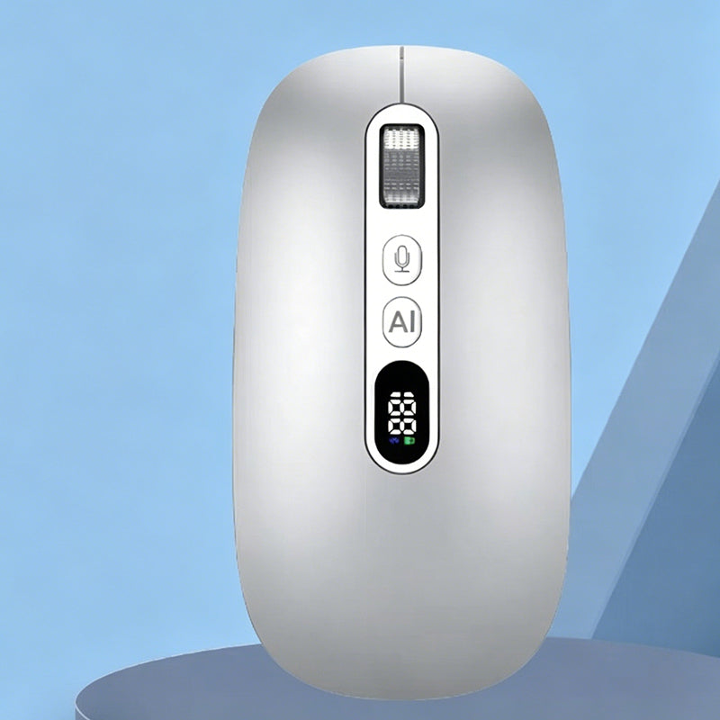 ⏳Time-Limited Special⏰AI Smart Voice Wireless Mouse Real-Time Translation, Silent Click  Boosts Productivity For Work & Study! ⚡🖱️💬