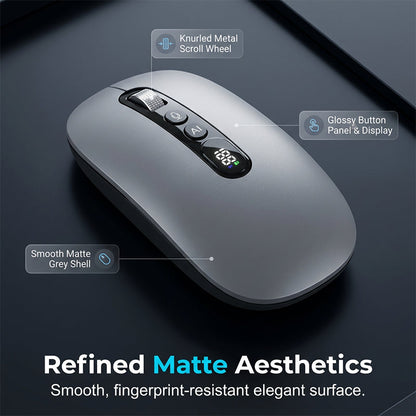 ⏳Time-Limited Special⏰AI Smart Voice Wireless Mouse Real-Time Translation, Silent Click  Boosts Productivity For Work & Study! ⚡🖱️💬