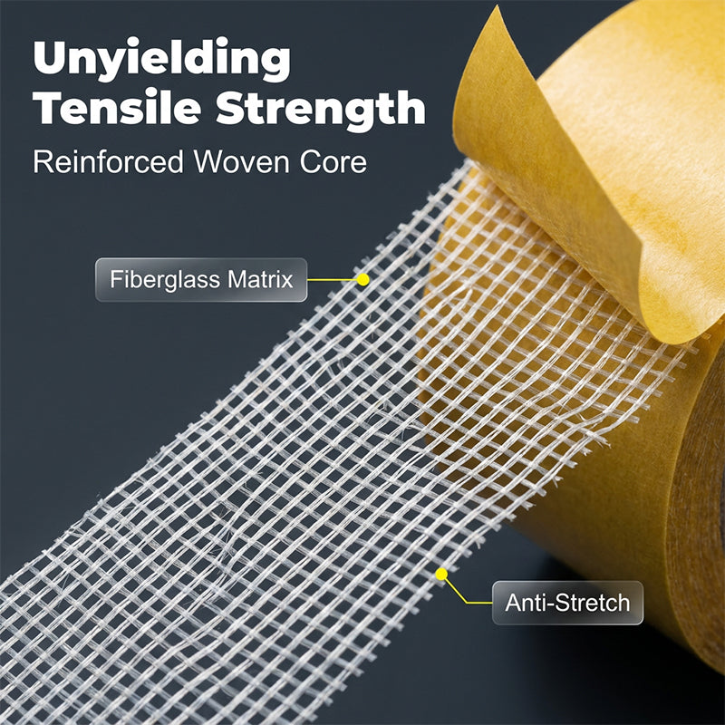 High‑Tack Double‑Sided Mesh Tape | Heavy Duty Grid Double Sided Adhesive Tap