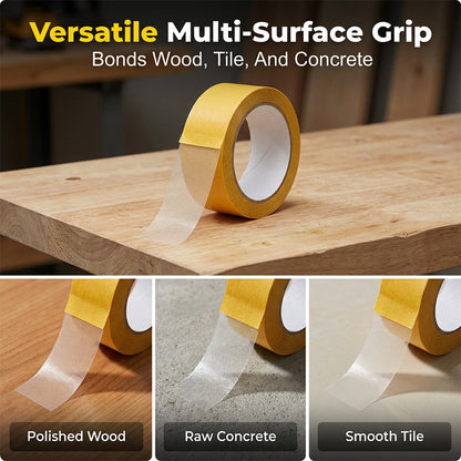 🔥LAST DAY SALE🔥StikPro Heavy-Duty Double-Sided Tape💪 Super Strong & Waterproof!✅ Leaves No Residue | Removable Yet Reliable✅Perfect for Carpets, Wallpaper, Balloons & Renters’ Quick Fixes 🏡🇬🇧🎉