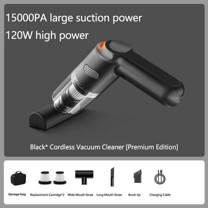 ⏳Limited-time 50% off⏰Cordless car vacuum – 10000Pa suction, lightweight, long battery life!🚗💨