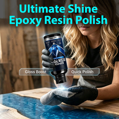 High-Gloss Epoxy Resin Polish