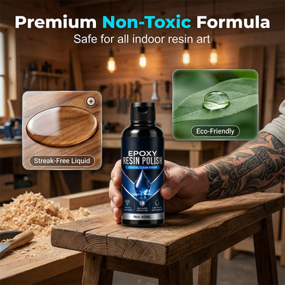 High-Gloss Epoxy Resin Polish