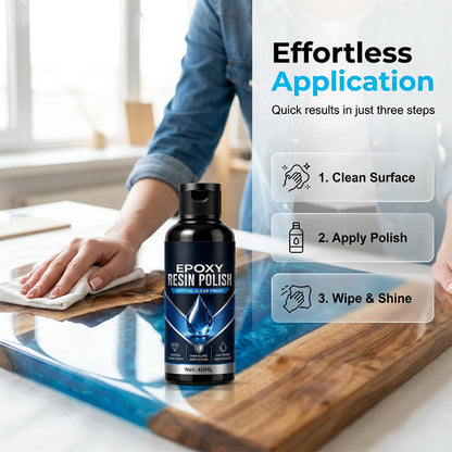 High-Gloss Epoxy Resin Polish
