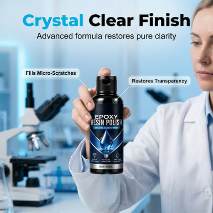 High-Gloss Epoxy Resin Polish