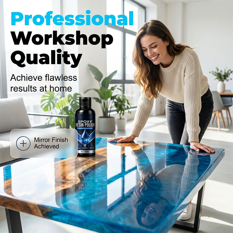 High-Gloss Epoxy Resin Polish