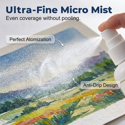 🥳2026 HOT SALE🥳💞50K+ SOLD!🎨🖌️ 50% OFF! Fast Drying Fixative Spray – Protects charcoal & pastels from smudging. Ultra‑fine mist, no drips. Matte finish, colours stay true! 🛡️✨