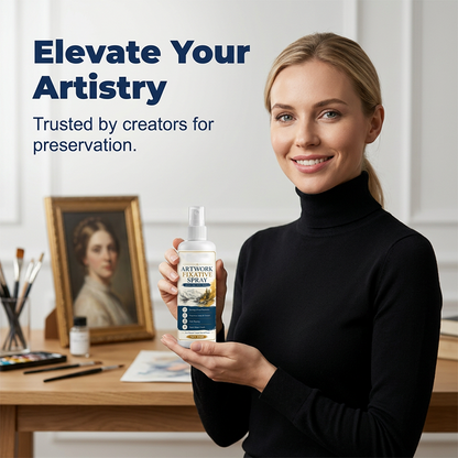 🥳2026 HOT SALE🥳💞50K+ SOLD!🎨🖌️ 50% OFF! Fast Drying Fixative Spray – Protects charcoal & pastels from smudging. Ultra‑fine mist, no drips. Matte finish, colours stay true! 🛡️✨