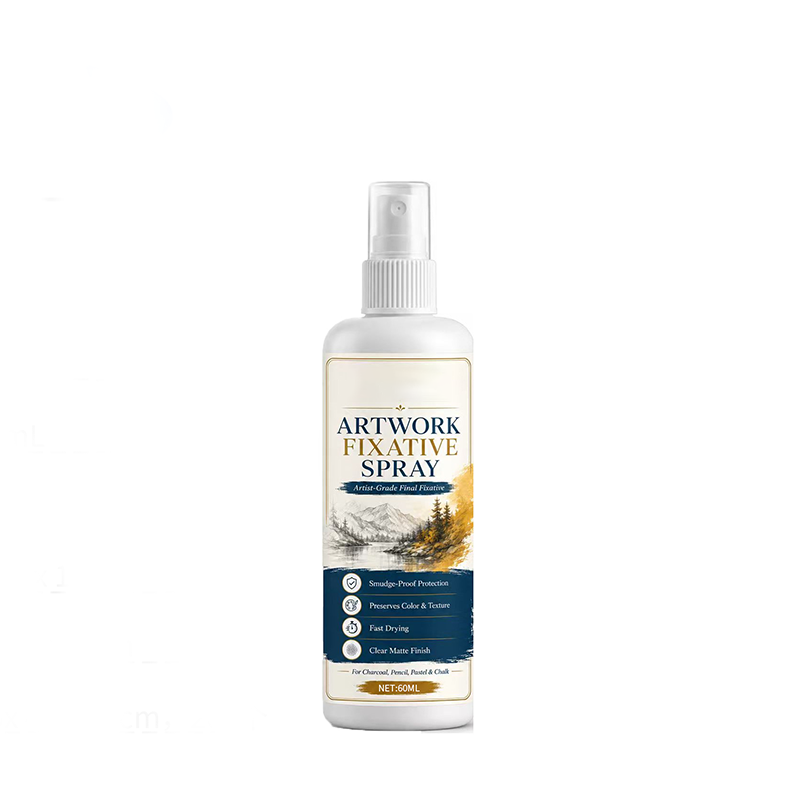 🥳2026 HOT SALE🥳💞50K+ SOLD!🎨🖌️ 50% OFF! Fast Drying Fixative Spray – Protects charcoal & pastels from smudging. Ultra‑fine mist, no drips. Matte finish, colours stay true! 🛡️✨