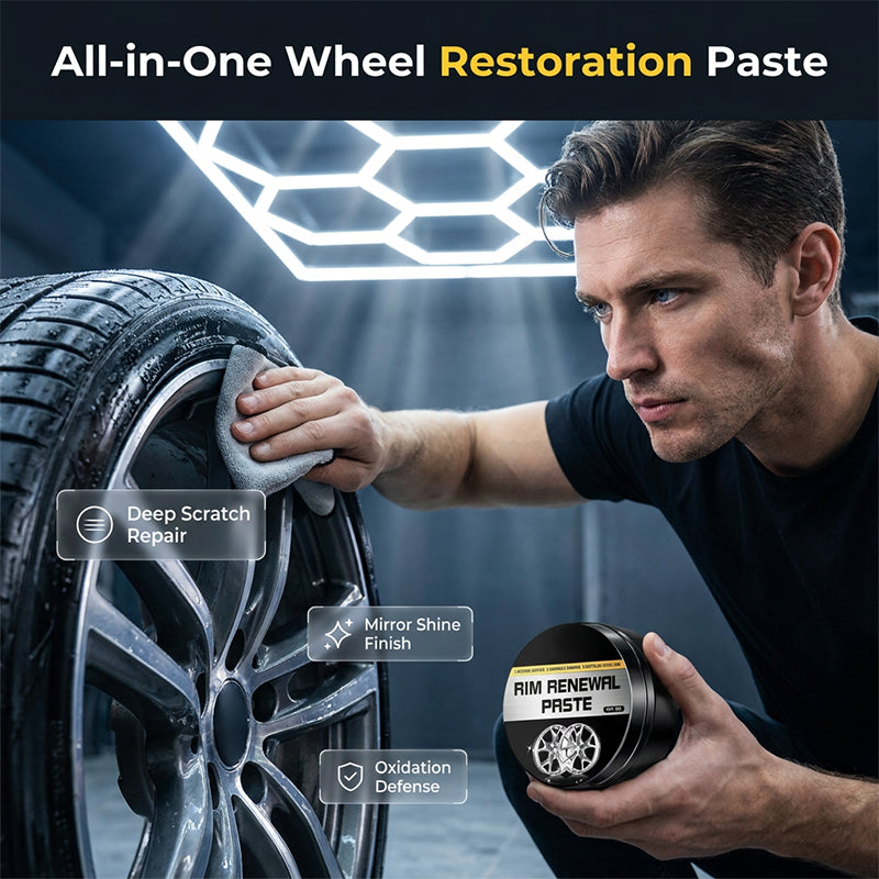 🥳2026 HOT SALE🥳💞50K+ SOLD!💨✨All-in-One Wheel Care & Restoration Paste