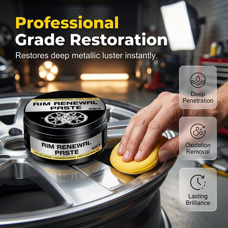 🥳2026 HOT SALE🥳💞50K+ SOLD!💨✨All-in-One Wheel Care & Restoration Paste