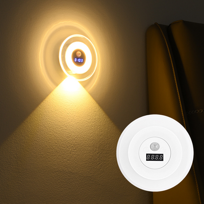 ⌛Limited-Time Offer-Smart LED Clock Night Light with Motion Sensor