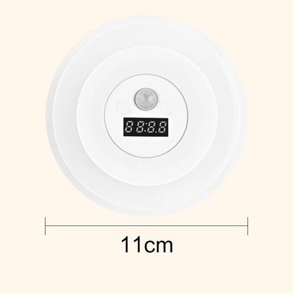 ⌛Limited-Time Offer-Smart LED Clock Night Light with Motion Sensor
