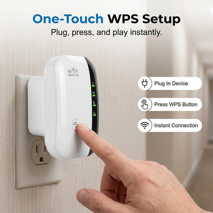 300Mbps Wi-Fi Repeater & Signal Booster