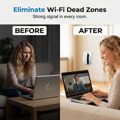 300Mbps Wi-Fi Repeater & Signal Booster