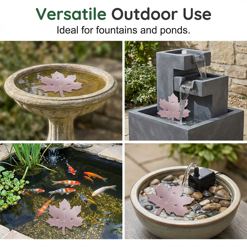 ⏳LAST DAY SALE 🌿Universal Fit Bird Bath Cleaner🐦💦Wildlife-Safe Leaf Purifier for Fresh, Clear Water in Any Garden Basin | Rust-Resistant & Low Maintenance🛡️✨