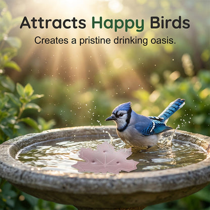 ⏳LAST DAY SALE 🌿Universal Fit Bird Bath Cleaner🐦💦Wildlife-Safe Leaf Purifier for Fresh, Clear Water in Any Garden Basin | Rust-Resistant & Low Maintenance🛡️✨