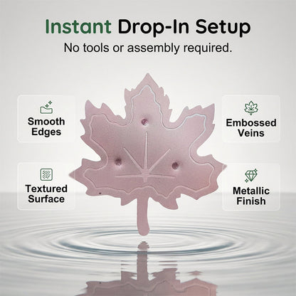 ⏳LAST DAY SALE 🌿Universal Fit Bird Bath Cleaner🐦💦Wildlife-Safe Leaf Purifier for Fresh, Clear Water in Any Garden Basin | Rust-Resistant & Low Maintenance🛡️✨