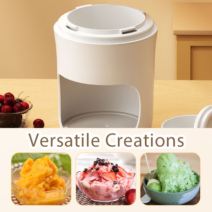 Manual Ice Shaver Machine with Ice Mold