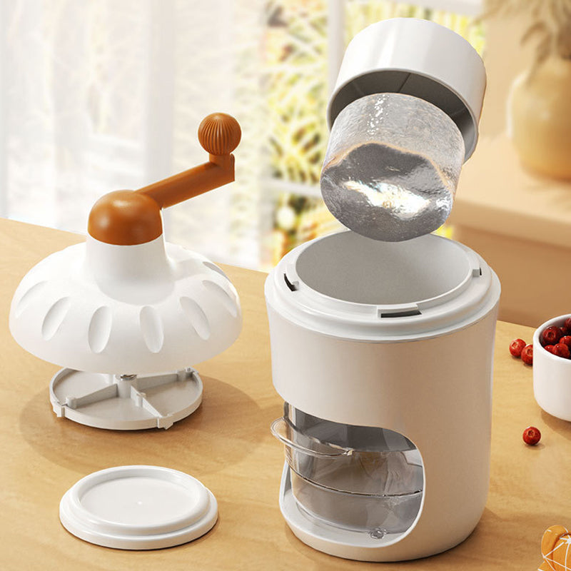 Manual Ice Shaver Machine with Ice Mold