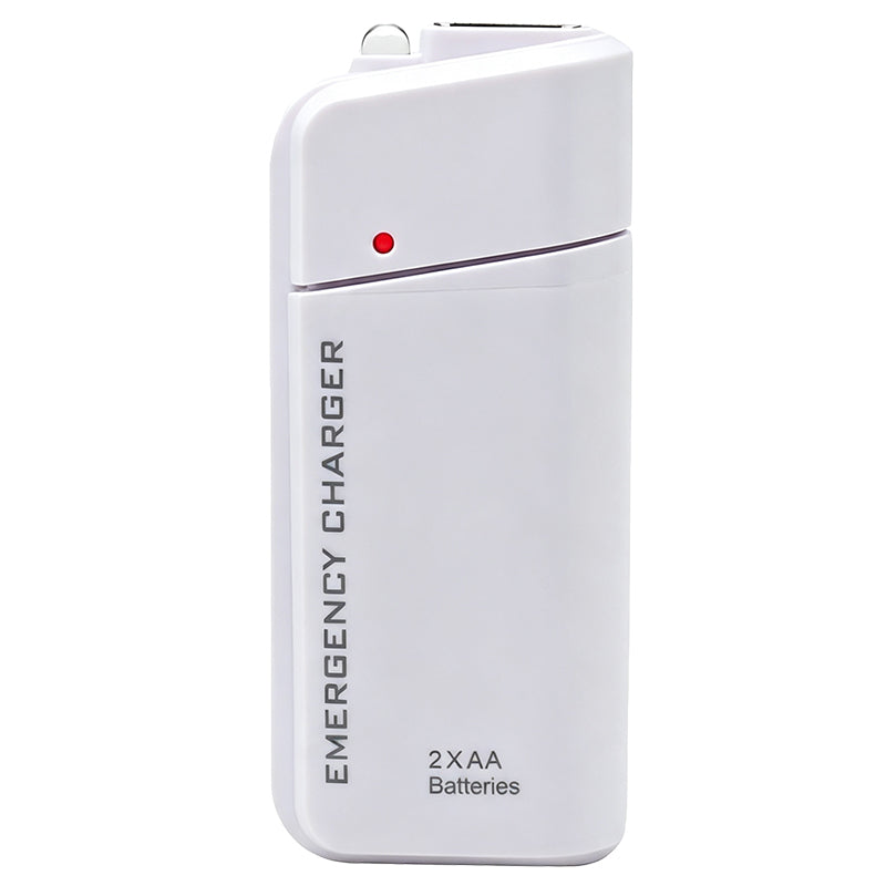 🔥Portable Emergency AA Battery‑Powered Charger｜Power Bank with LED Flashlight for Outdoor & Emergency Situations