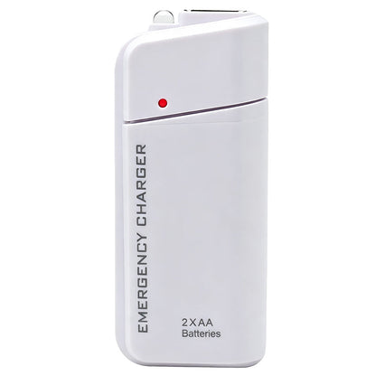 🔥Portable Emergency AA Battery‑Powered Charger｜Power Bank with LED Flashlight for Outdoor & Emergency Situations